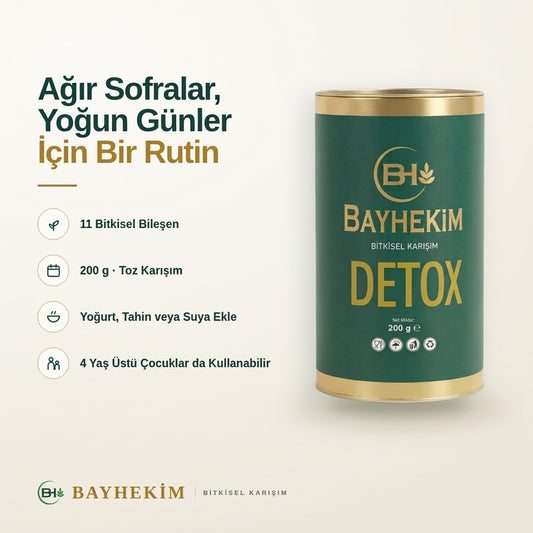 BayHekim Detox Bitkisel Karışım Toz 200 Gr