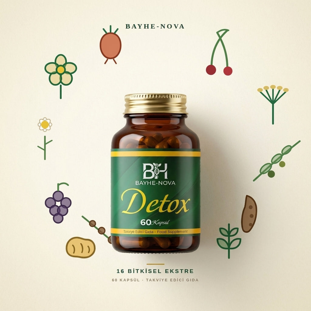 BayHekim Detox Kapsül – 60 Kapsül