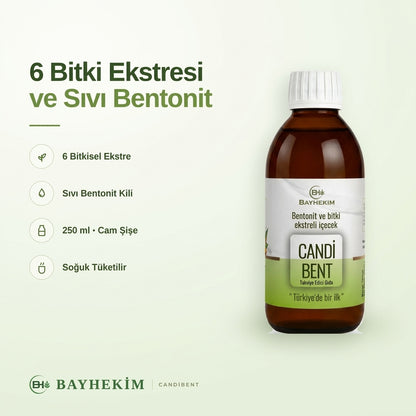 Bayhekim Ekstre Candibent Takviye Gıda 250 Ml