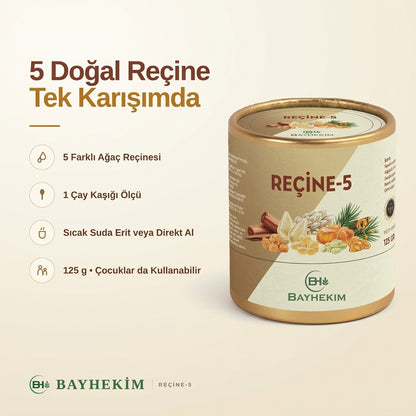BayHekim Reçine-5 125 Gr.