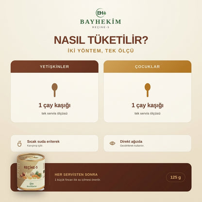 BayHekim Reçine-5 125 Gr.