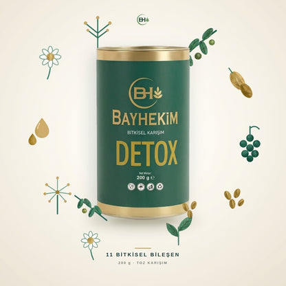 BayHekim Detox Bitkisel Karışım Toz 200 Gr